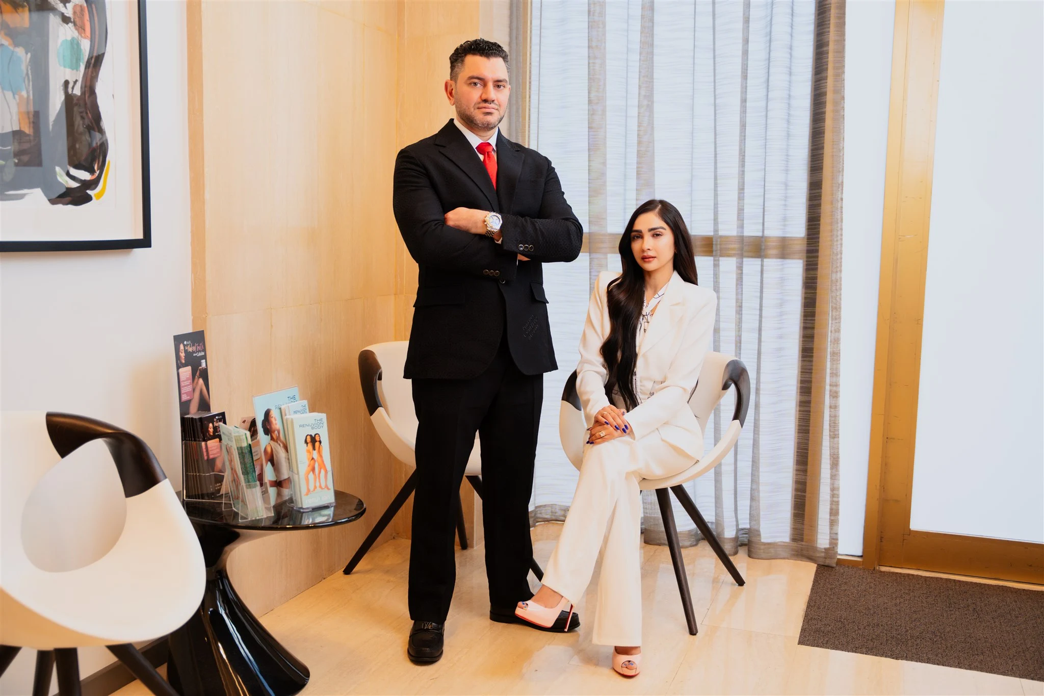 Dr. Gevork Tatarian and Dr. Sheina Bawa, founders of Elevé Cosmetic Surgery
