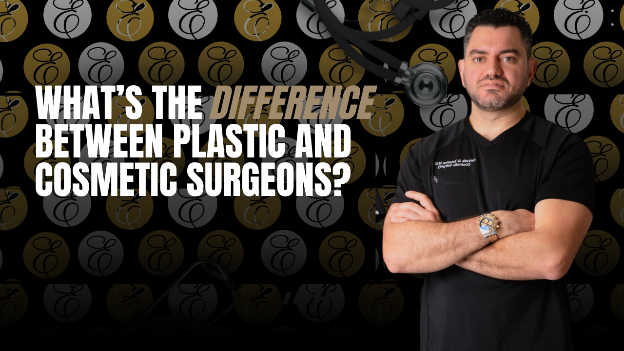 Cosmetic Surgeon vs. Plastic Surgeon - What's the Difference?