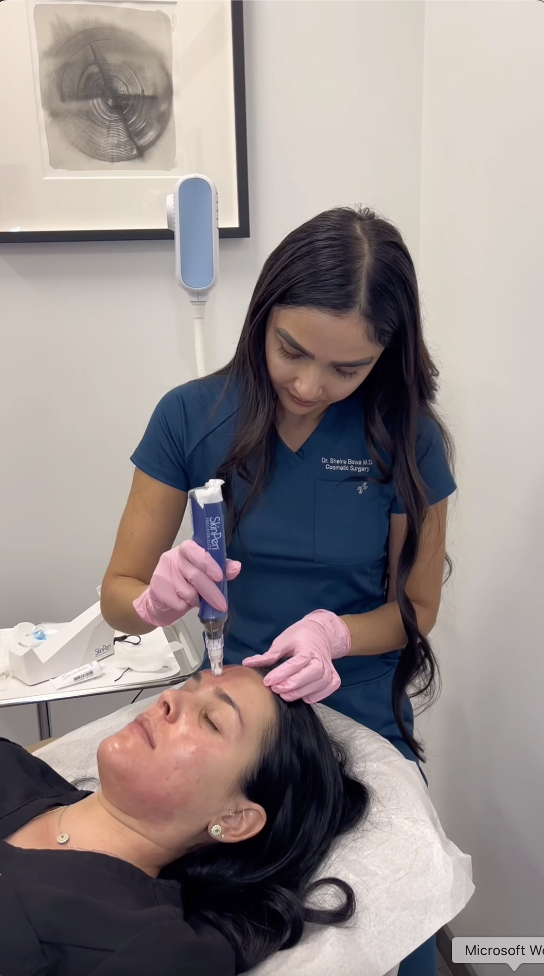 Microneedling with Exosomes Treatment